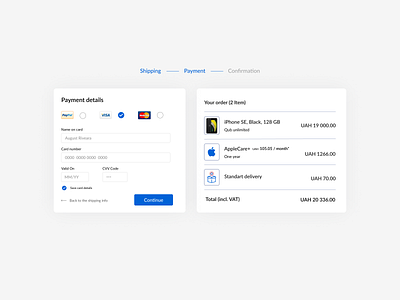 Daily #002 Chekout checkout credit card daily 100 challenge dailyuichallenge payment ui uidesign ux webdesign