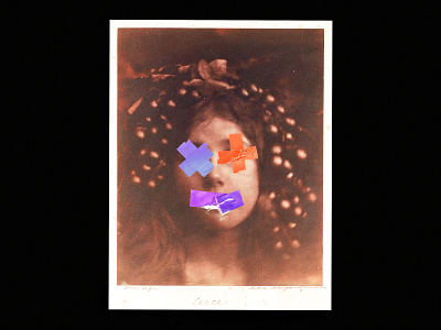 CIRCE | ARCHIVE album art album cover archive art direction artwork branding design girl graphic design kevlard leadership music noise photography photoshop retouching scan tape