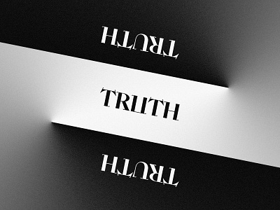 TRUTH album art album cover art direction artwork black white blackandwhite design graphic design kevlard music photoshop retouching typography