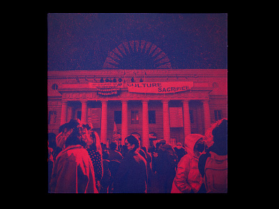 LXXIV | EVERYDAY album art album cover art direction artwork blue cover cover art cover artwork cover design covers covid covid19 design everyday graphic design kevlard music photoshop red retouching