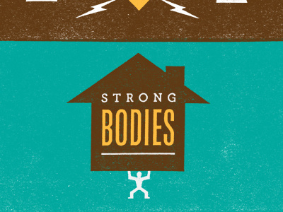 Strong Bodies cyclekids good times poster