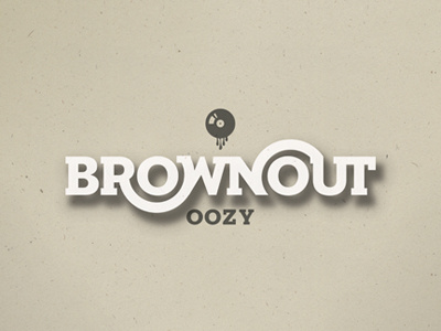 Brownout album packaging brownout fancypants logo oozy