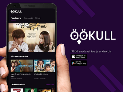 Öökulli filmirakendus - Mobile app (Estonian version)