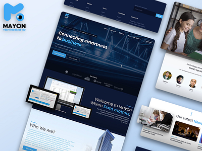 Mayon Website Design concept concept estonia simplicity technologies uiux website design