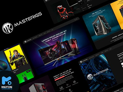 Masterigs - Website Design