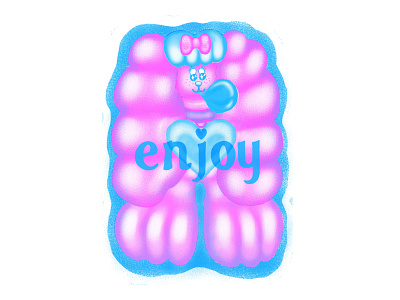 enjoy colorful art digitalart illustration art risography