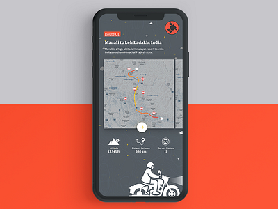 Service Network Map - Royal Enfield india minimal motorcycle repairs ride rider royalenfield service sky terrain ui ux