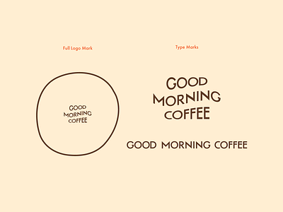 Good Morning Coffee branding coffee coffee concept identitydesign illustraion illustration logodesign type typography