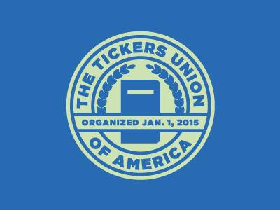 Tickers Union Badge badge badge design graphic graphic design icon icondesign illustration logo logodesign type typography vector