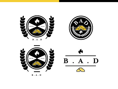 BAD Logo Concepts branddesign branding icondesign identitydesign logodesign logomark rebranding typography