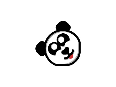 03 #DailyLogoChallenge animal daily dailylogochallenge design flat icon illustrator logo logo design minimal panda pandalogo vector