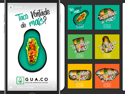 GUA.CO - Taco vontade de mais? abacate avocado bowl brazil burrito comida cusine final food food app guacamole mais mexican mexicana more project taco tacos tcc vontade