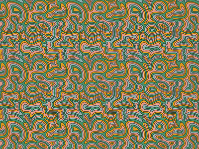 psychedelia study pt 2 repeating 70s 70s design affinity affinity designer flat pattern pattern design psychedelia psychedelic psychedelic art seamless pattern vector vector illustration vintage