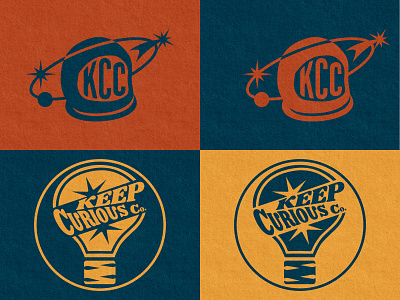 Keep Curious! 💡 logo logodesign retrosupply retrosupplyco vintage vintage logo