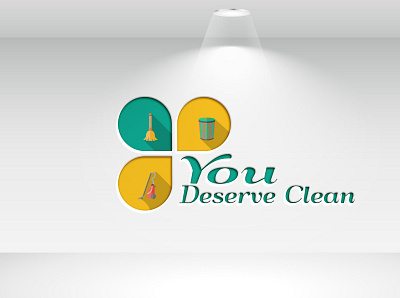 Logo for Cleaning: https://bit.ly/2UjzB3H animation catalogue catalogue design design flat illustration logo typography vector web