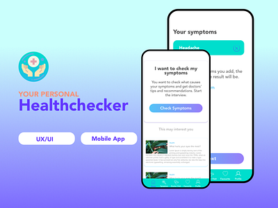 Healthcare App - UX/UI Design app design healthcare sketch telemedicine ui ux