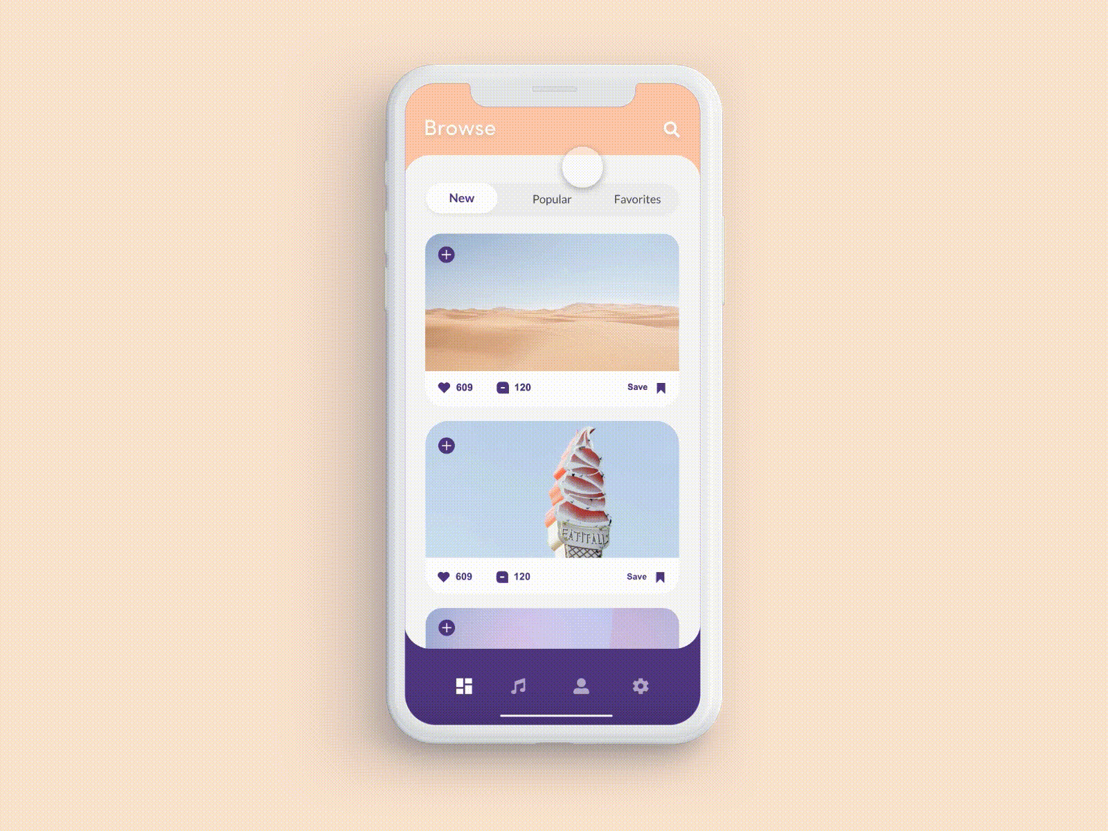 Music App animation app design fun interactive design minimal mobile ui ux