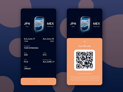 daily ui 24 boarding pass app boardingpass dailyui024 design graphic graphicdesign ui user interface ux