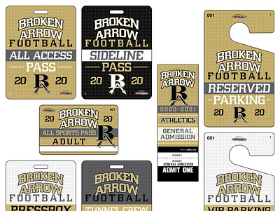 Broken Arrow High School Athletics Collateral branding collateral marketing