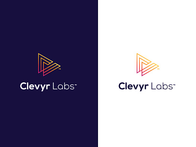 Clevyr Labs augmented reality branding games gaming graphic design identity iphone games labs logo logo design vector virtual reality