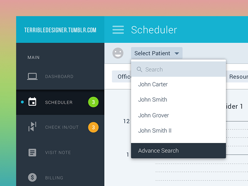 Web App Scheduler