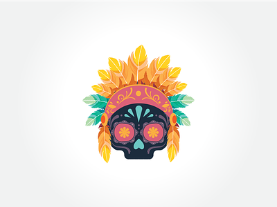 Daily Icon no. 2 (Sinulog Festival Mask) daily fest festival flat icon mask sinulog sinulog2016