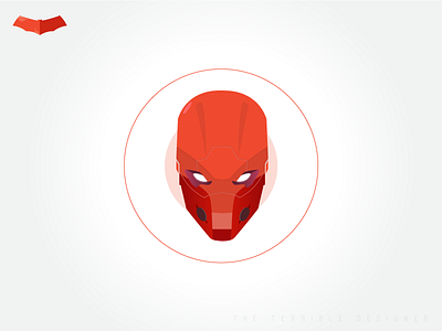 Daily Icon no. 7 –– Red Hood Mask Concept batman concept daily dc comics hood icon jason todd red redhood robin