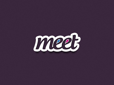Meet : Social Networking Logo