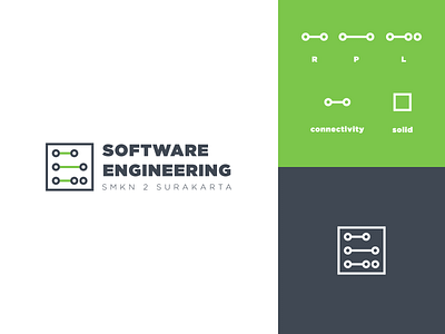 RPL - Sofware Engineering Logo lineart logo logo design logodesign logotype school