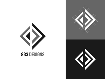 933 DESIGNS - Furniture Design black brand identity furniture grey logo logo design logo design branding logodesign logos logotype minimalist