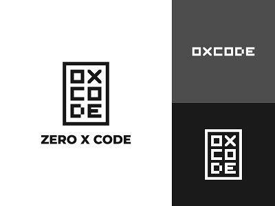 ZERO X CODE - Software Development black brand identity code logo logo design logo mark logo type logodesign logos logotype logotypes software wordmark