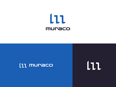 MURACO - Mediacal Brand Logo black blue brand identity branding logo logo design logodesign logos logotype medical logo