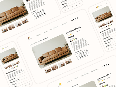 Daily UI - 012 appdesign dailyui uidesign uiuxdesign design furniture website websitedesign