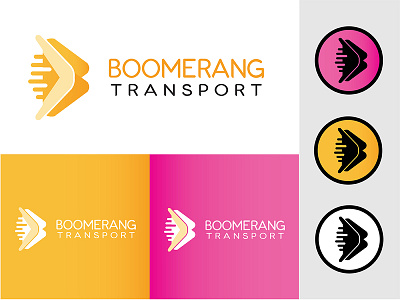 Boomerang Transport Logo boomerang creative exercise extreme logo mountain pyramid simple sports star swoosh transport