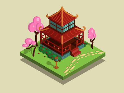 Japanese temple