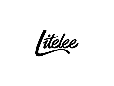 Litelee creogram litelee logotype typography