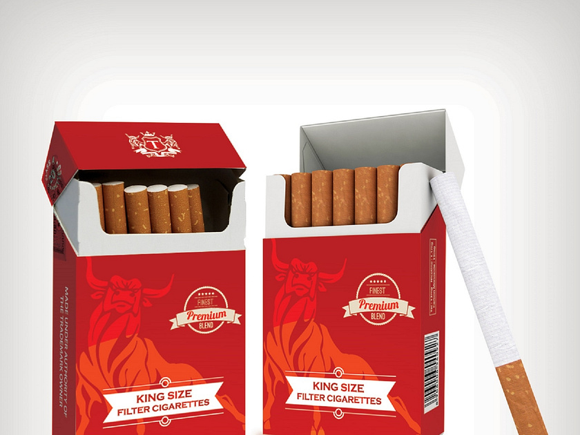 Cigarette Boxes designs, themes, templates and downloadable graphic