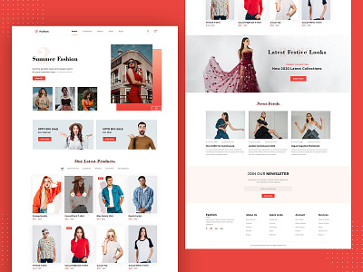 Fashion Store Landing Page