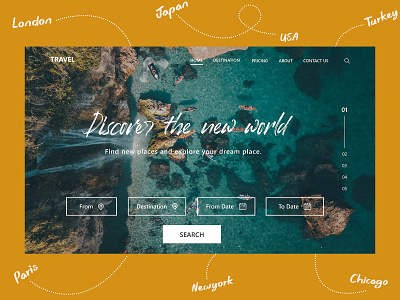 Travel Landing Page