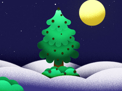 Christmas Tree animated gif animation animation 2d animation after effects christmas graphic design motion design motion graphics