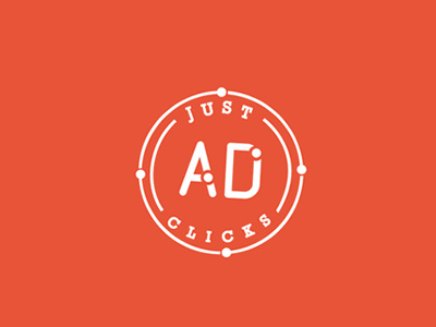 JustAdClicks ad clicks logo red services
