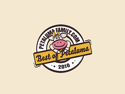 Firstshot - Best of Petaluma 2010 logo brand cow family logo petaluma
