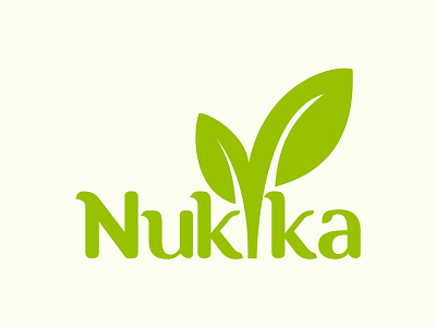 Nukika branding business businesslogo concept design eco gogreen identity branding illustrator leaf logo logo logo design logodesign logodesigner minimal nature logo profesional logo snack typography vector