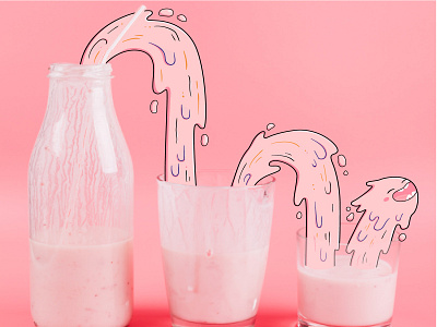 FOR THE JOY AND ENERGY OF DRINKING  MILKSHAKES