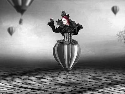 lady baloon