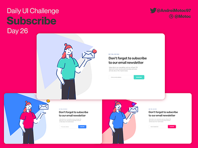 Daily UI #26 Subscribe contact form marketing masterclass page subscribe subscribe form subscription template ui uidesign webdesign website