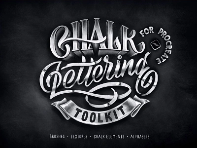 Chalk Lettering Procreate Brushes alphabet art brush brushes chalk chalkboard download lettering pixelbuddha procreate texture