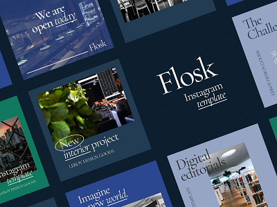 FLOSK Instagram Templates