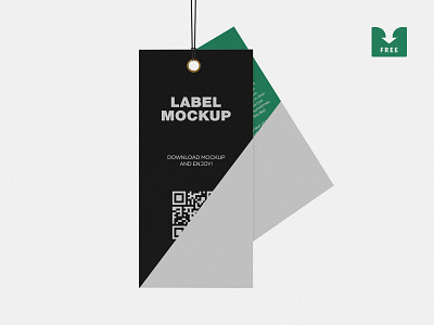 Freebie: Label Tag Mockup