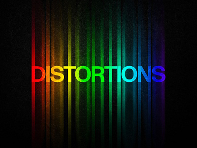 Freebie: Color Distortion Text Effect 70s 80s 90s distortion download effect free freebie glow glowing gradient layer neon psd rainbow styles text trippy